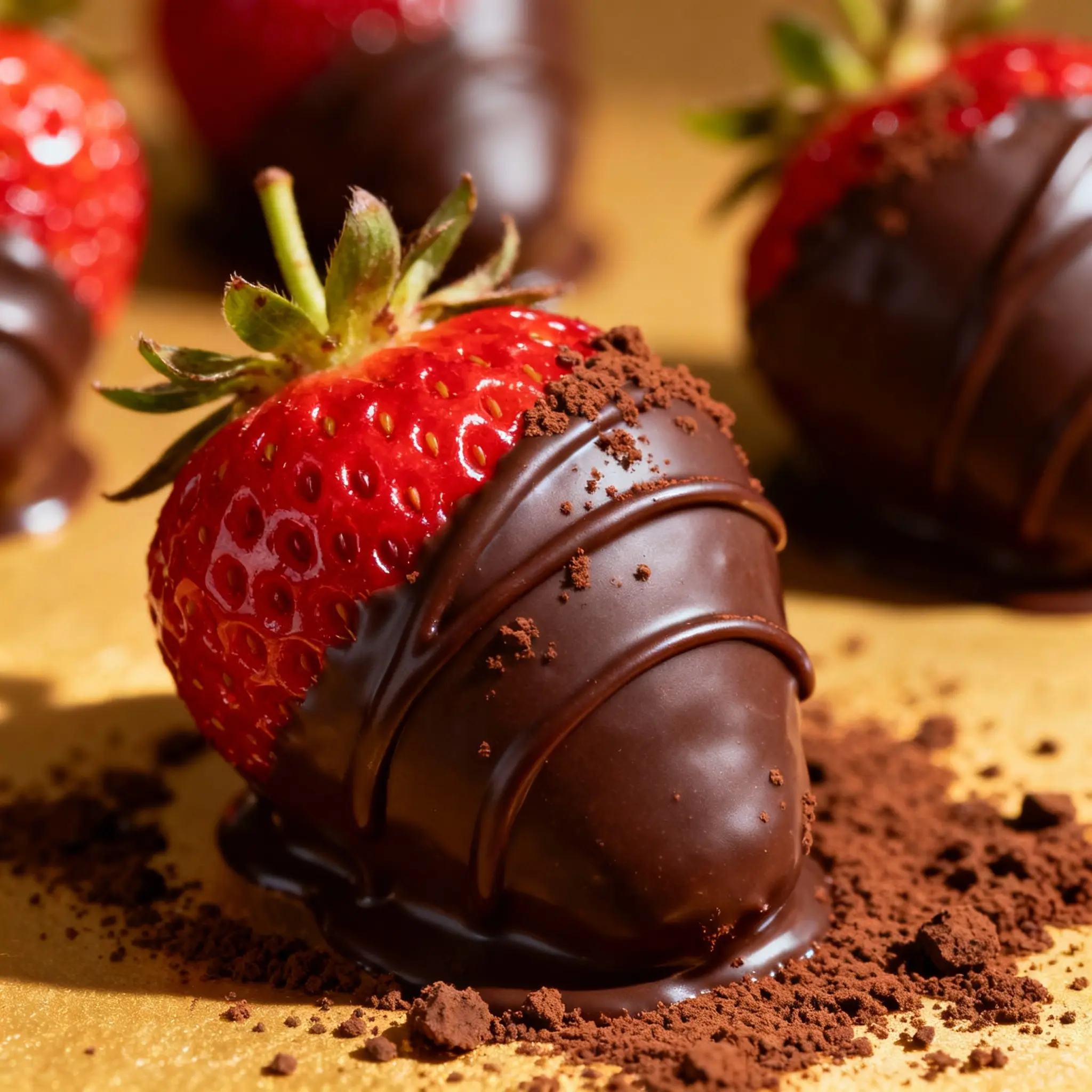 Ruby Pink Strawberry Set